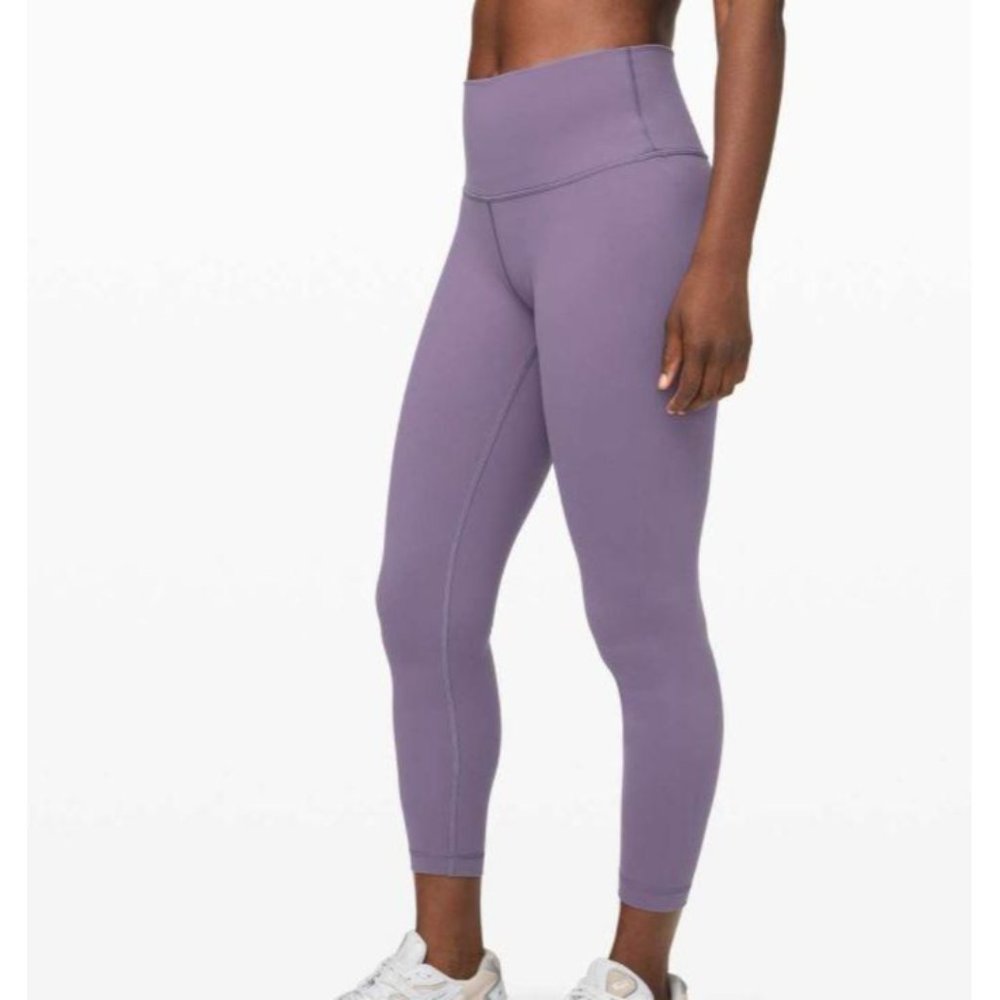 Lululemon Purple Wunder Under Yoga Leggings Sz 0